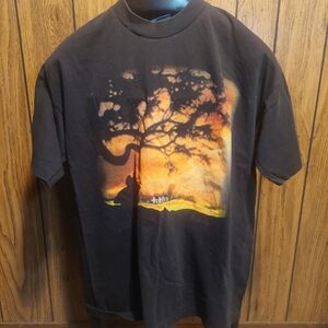 Vintage Gone With The Wind Shirt Stanley Desantis 1995 Large Black Turner Ent.